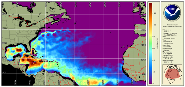 isotherm world map