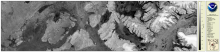 Satellite image of synthetic aperture radar product