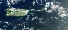 Satellite Image of Puerto Rico